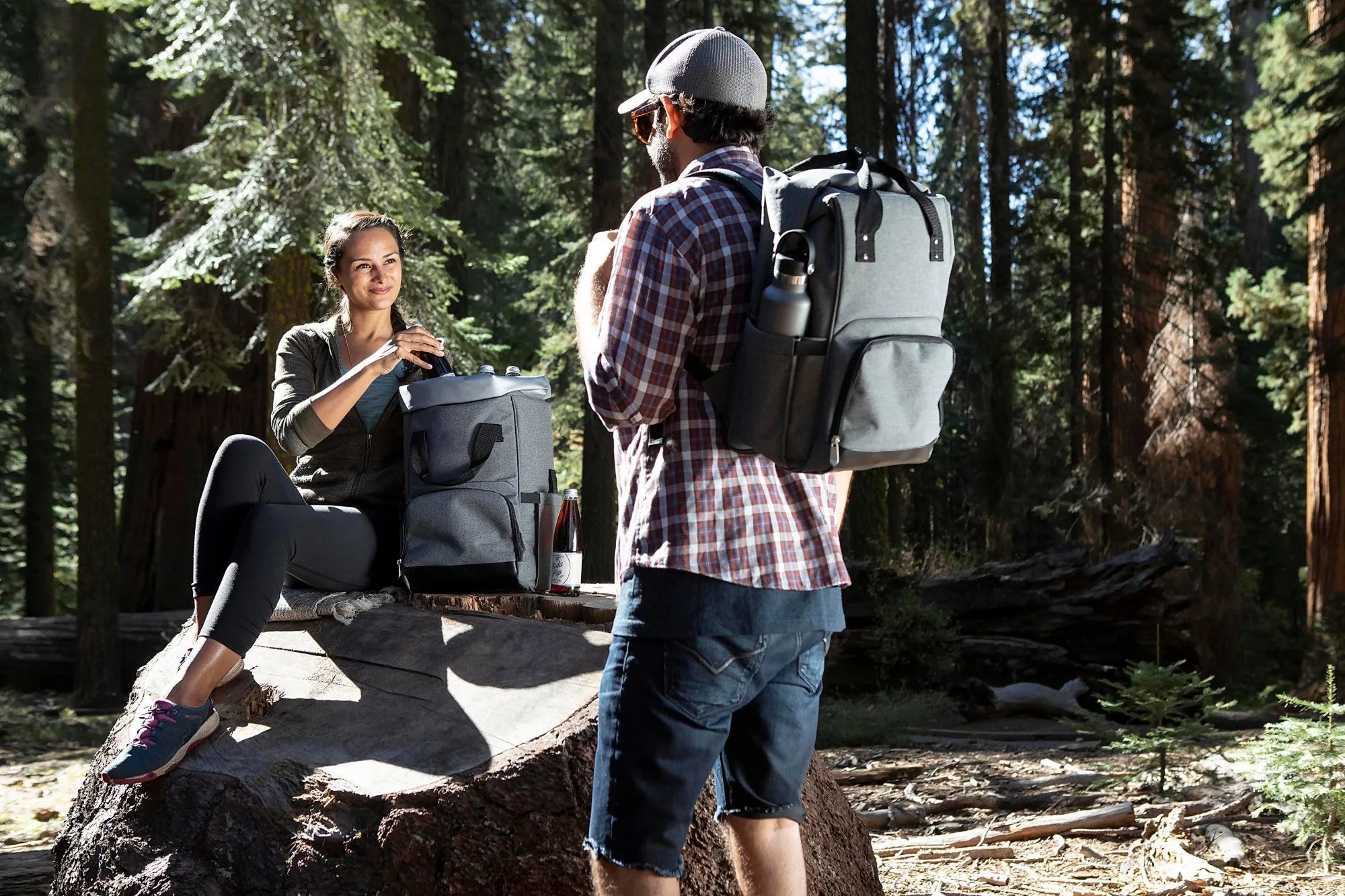 Colorado Rockies - On The Go Roll-Top Backpack Cooler