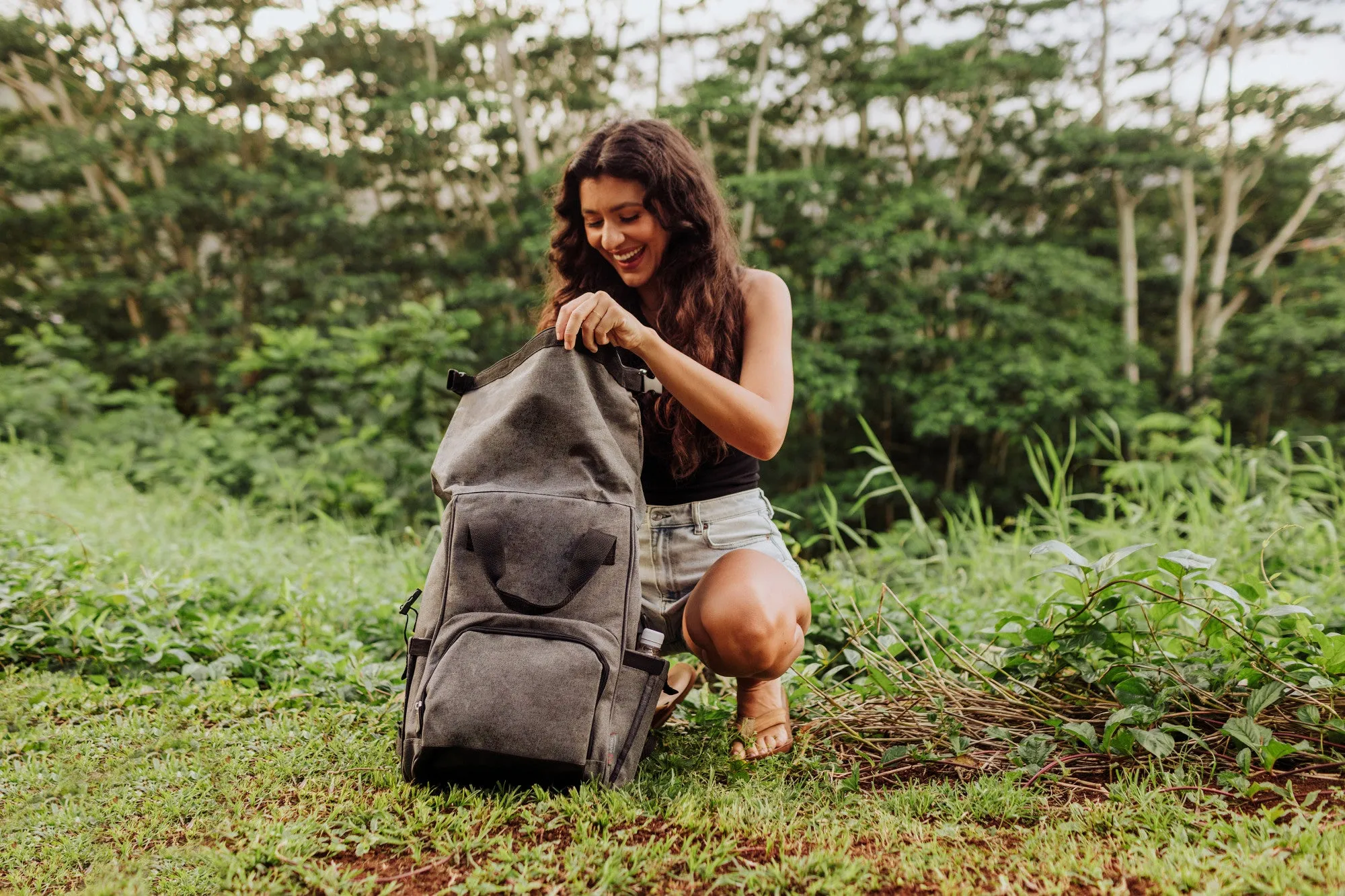 Colorado Rockies - On The Go Roll-Top Backpack Cooler