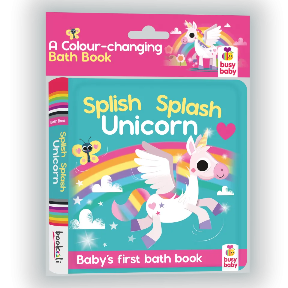 Colour-Changing Bath Book: Splish, Splash Unicorn