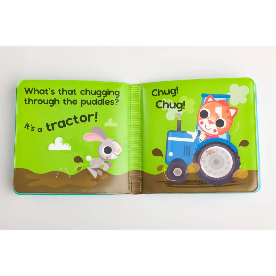 Colour-Changing Bath Book: Splish, Splash Vehicles