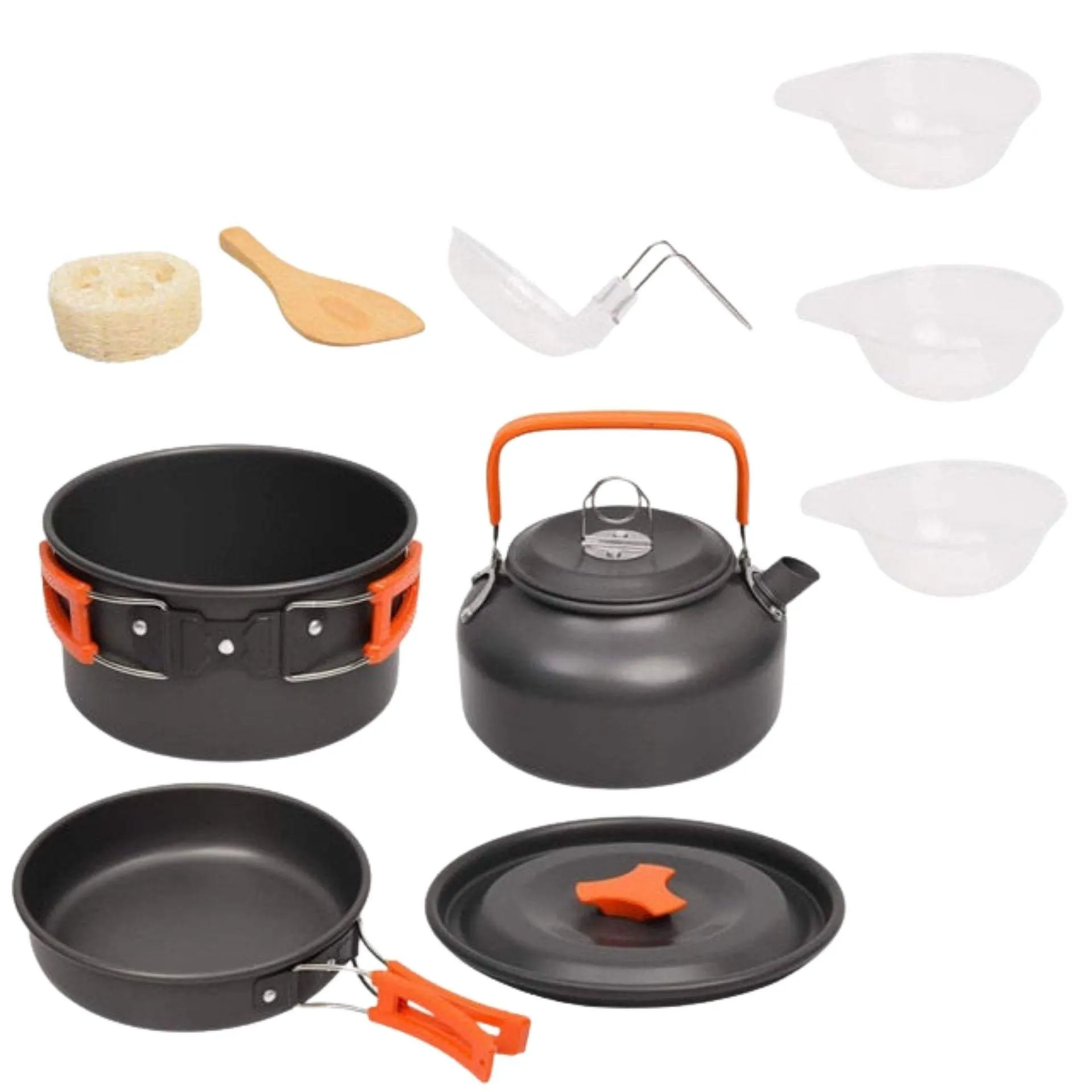 Compact Full-set Camping Cookware