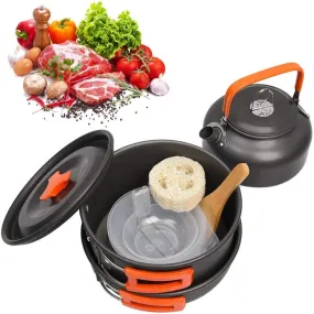 Compact Full-set Camping Cookware