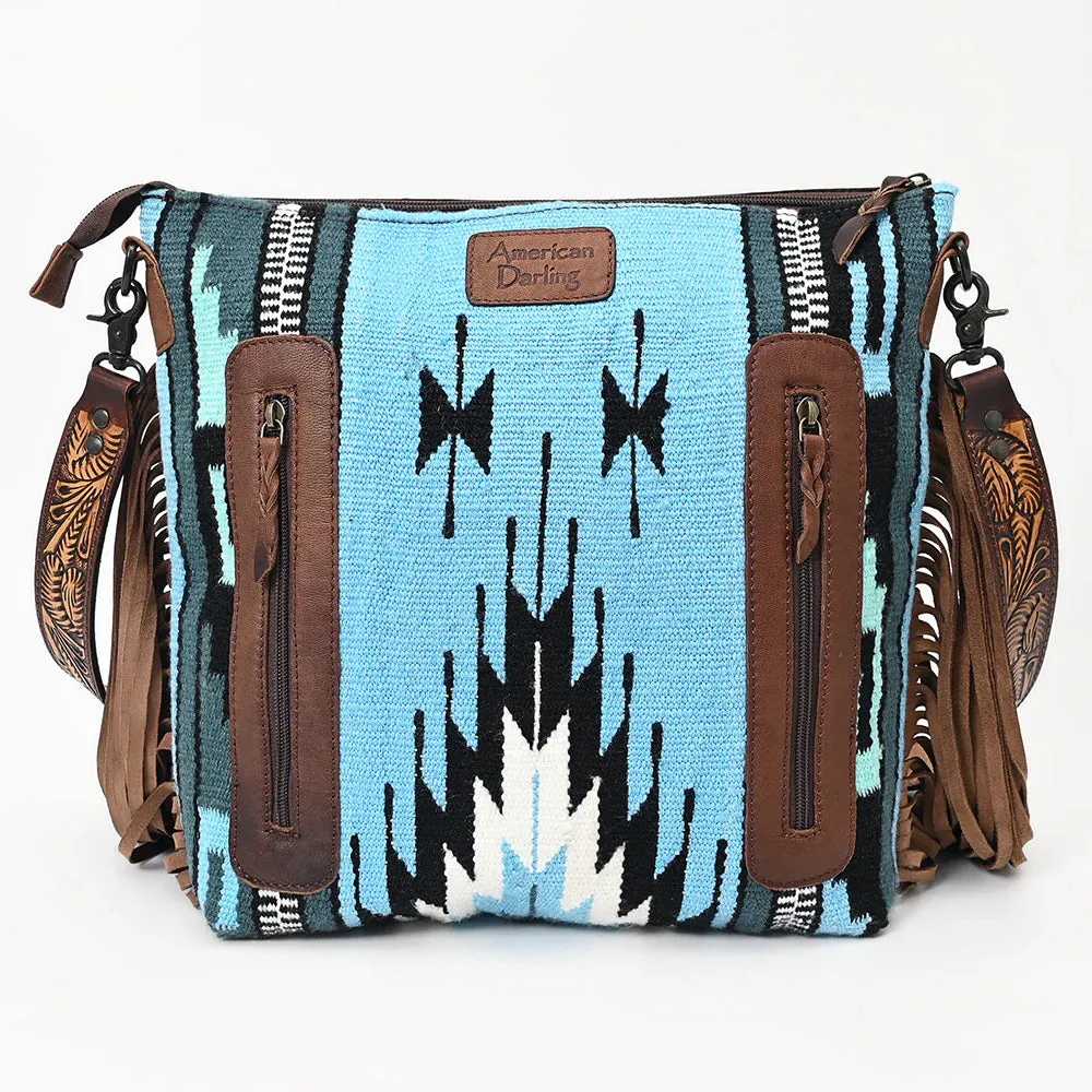 Concealed Carry Fringe Saddle Crossbody