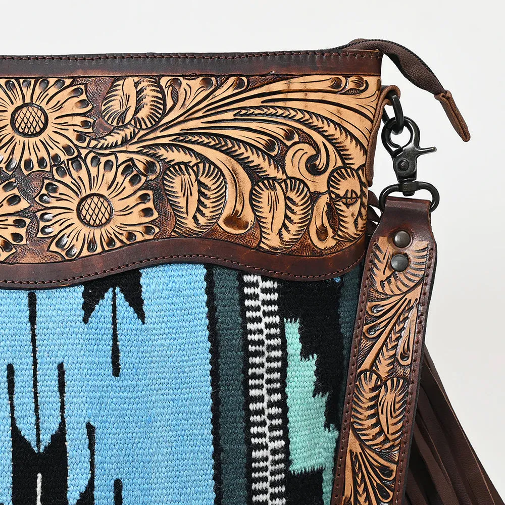 Concealed Carry Fringe Saddle Crossbody