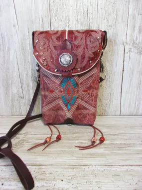 Cowboy Boot Crossbody Hipster Purse HP820