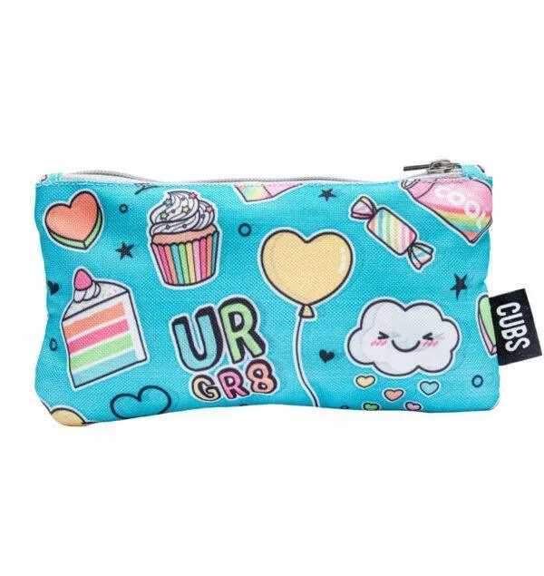 CUBS BABY BLUE BABY UNICORN BIG AND BASIC PENCIL CASE