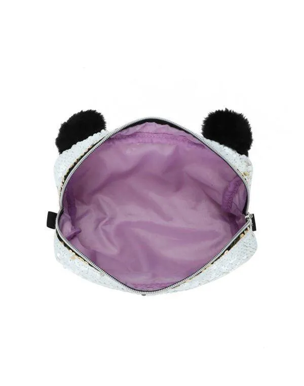 CUBS SEQUIN PENCIL CASE PANDA