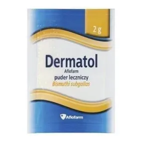 Dermatol substance 2g first aid for bleeding