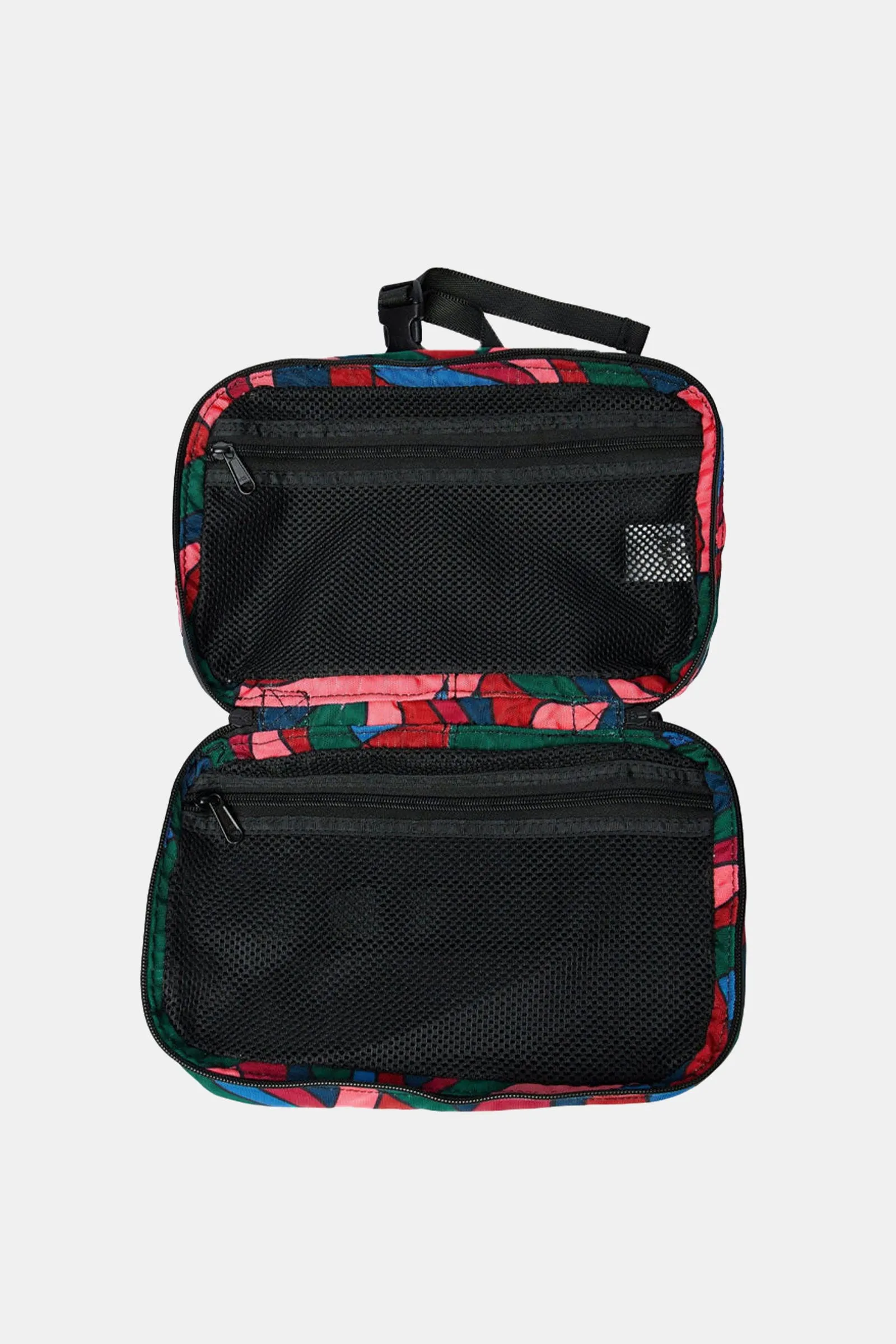 DISTORTED WAVES TOILETRY BAG