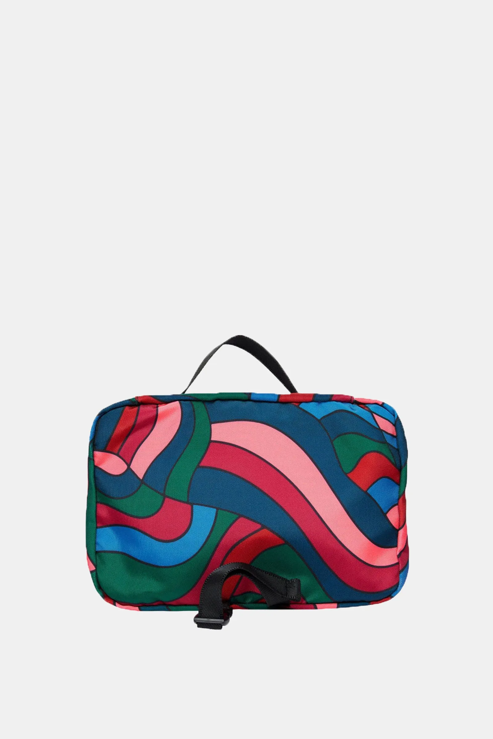 DISTORTED WAVES TOILETRY BAG