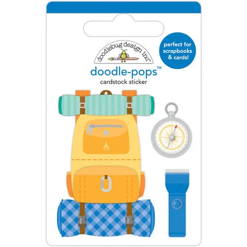 Doodle-Pops 3D Cardstock Sticker - Nature Hike