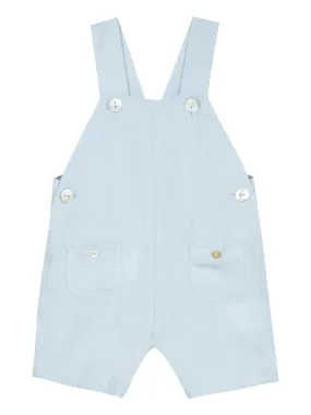 Dungarees - Azure linen