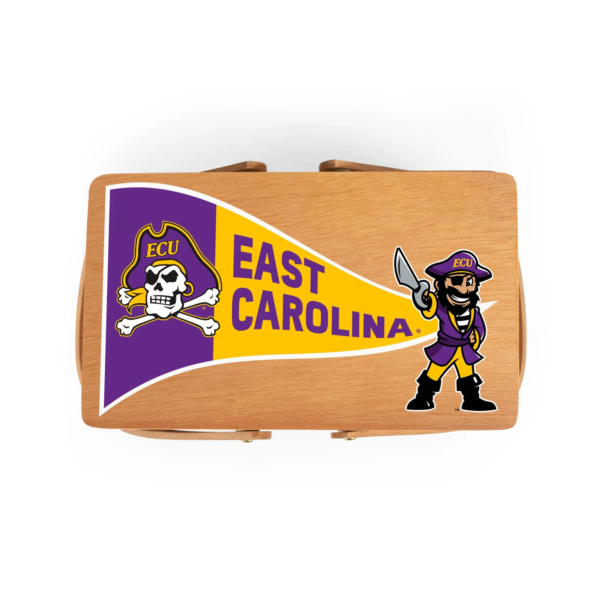 East Carolina Pirates - Poppy Personal Picnic Basket