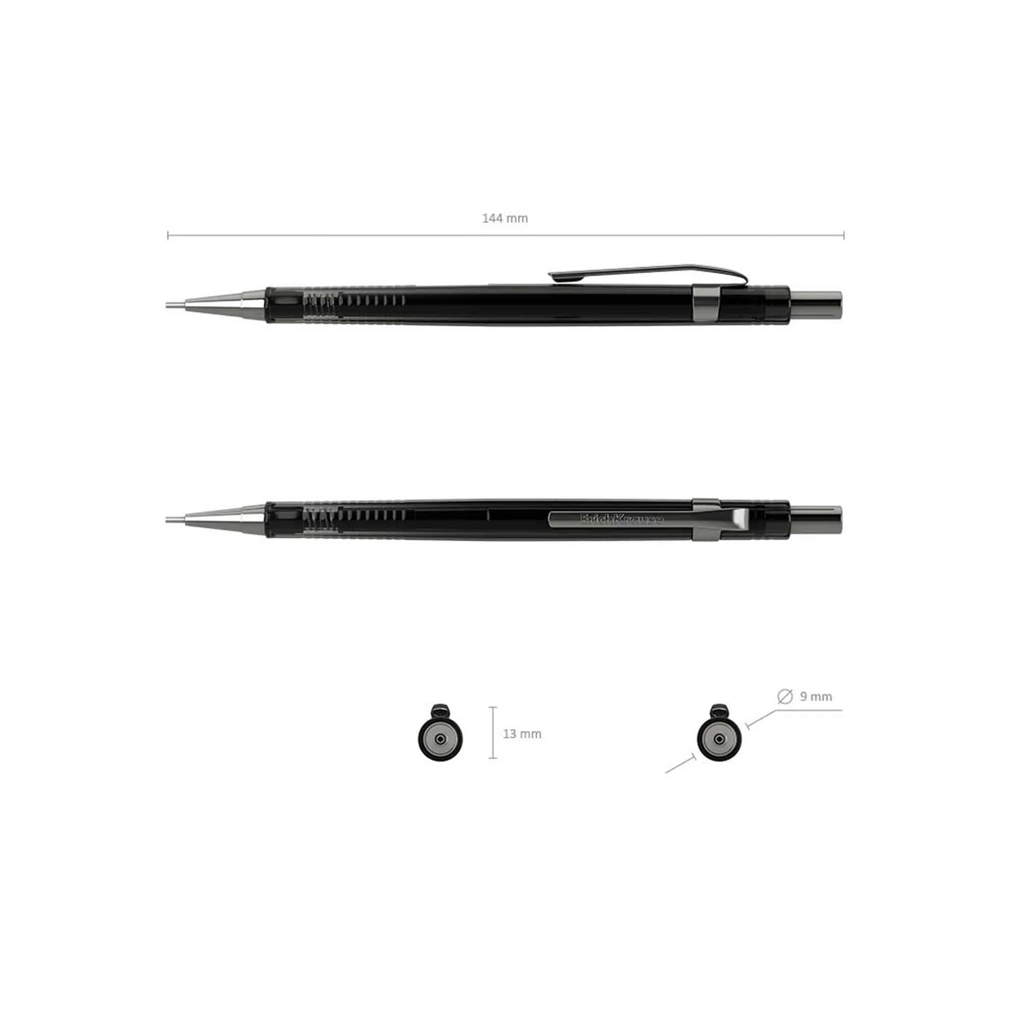 ErichKrause Mechanical pencil Black Pointer 0.5 mm, HB