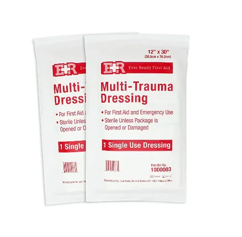 Ever Ready First Aid Multi-Trauma Sterile Non-Woven Dressing 12” x 30”