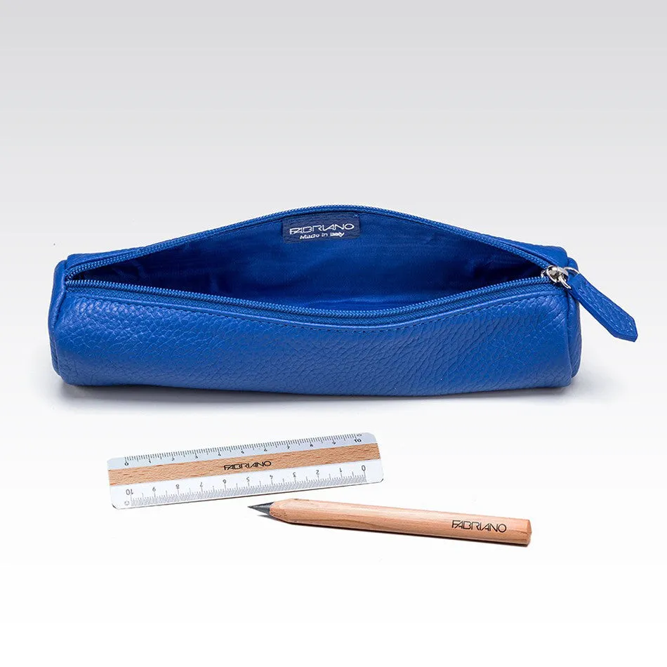 Fabriano Portapenne Tubo Pen Case Medium Blue