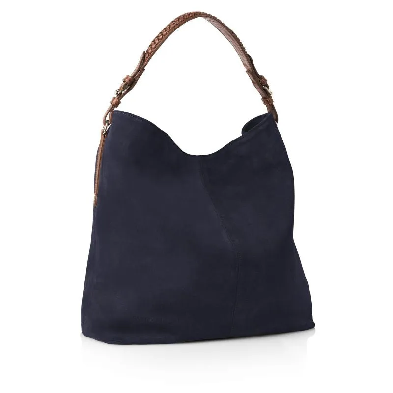 Fairfax & Favor Tetbury Ladies Shoulder Bag - Navy