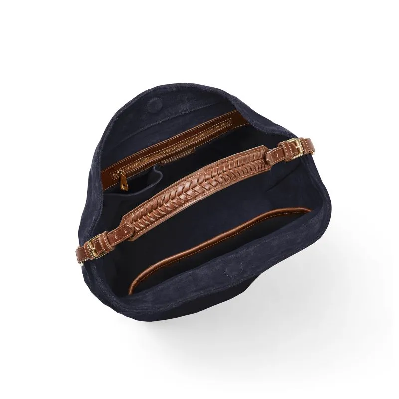 Fairfax & Favor Tetbury Ladies Shoulder Bag - Navy