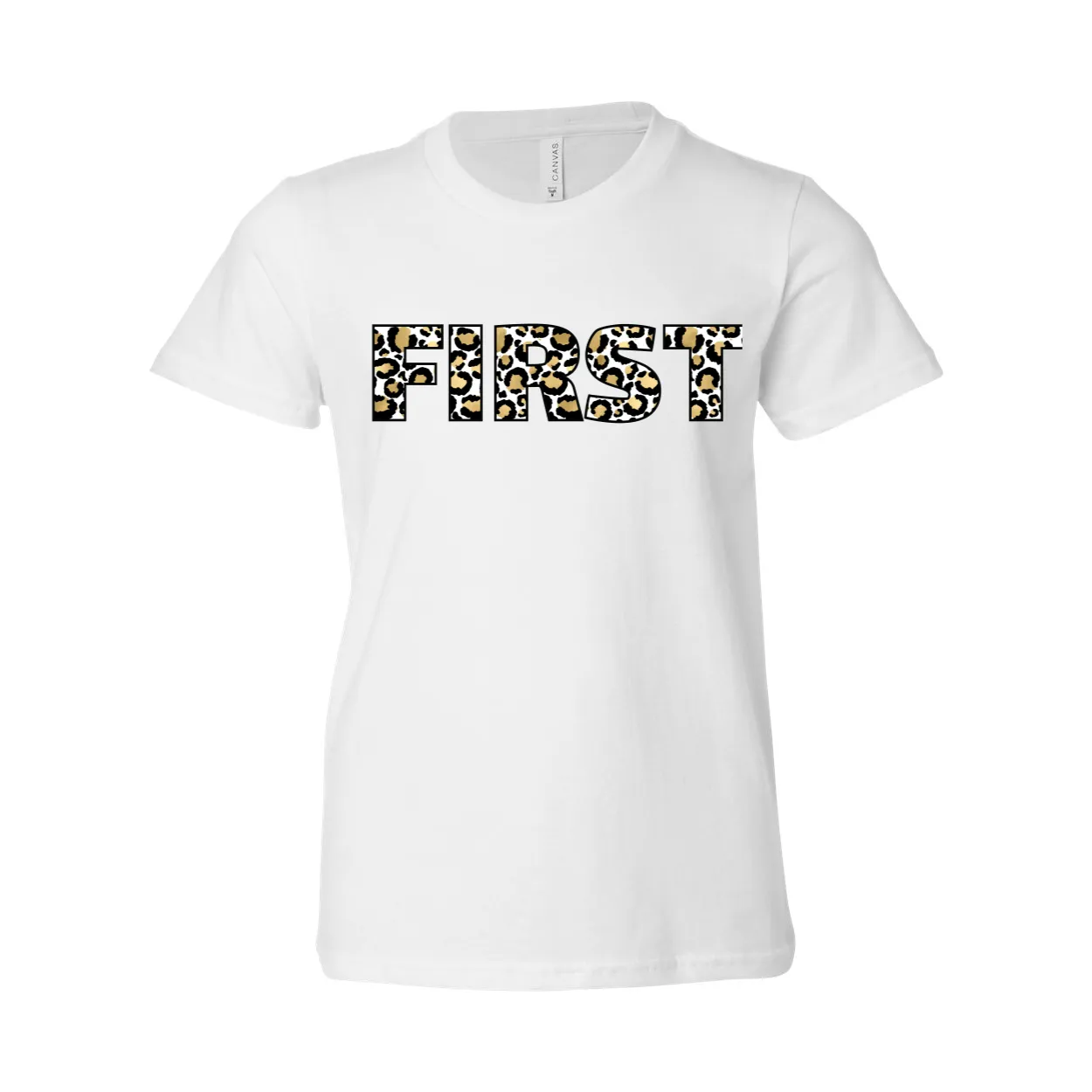 First Grade YOUTH Leopard T-Shirt