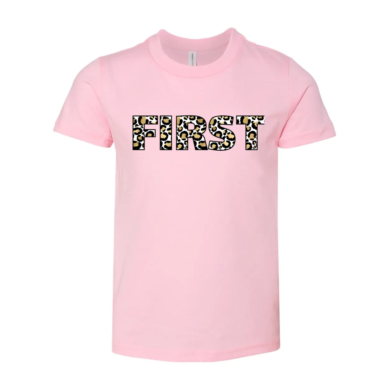 First Grade YOUTH Leopard T-Shirt