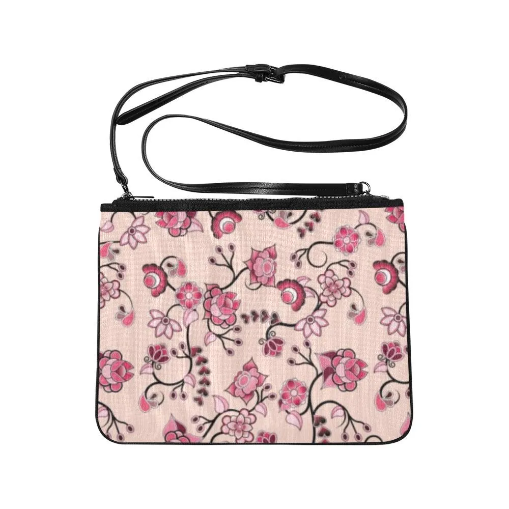 Floral Amour Slim Clutch Bag