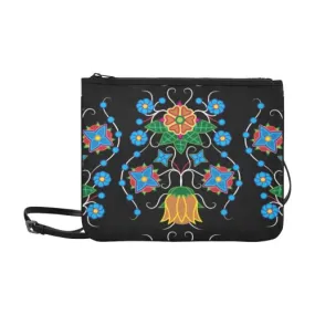 Floral Beadwork Four Mothers Slim Clutch Bag