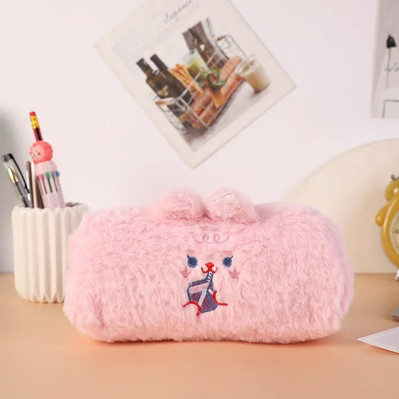 Fluffy Kawaii Pencil Cases