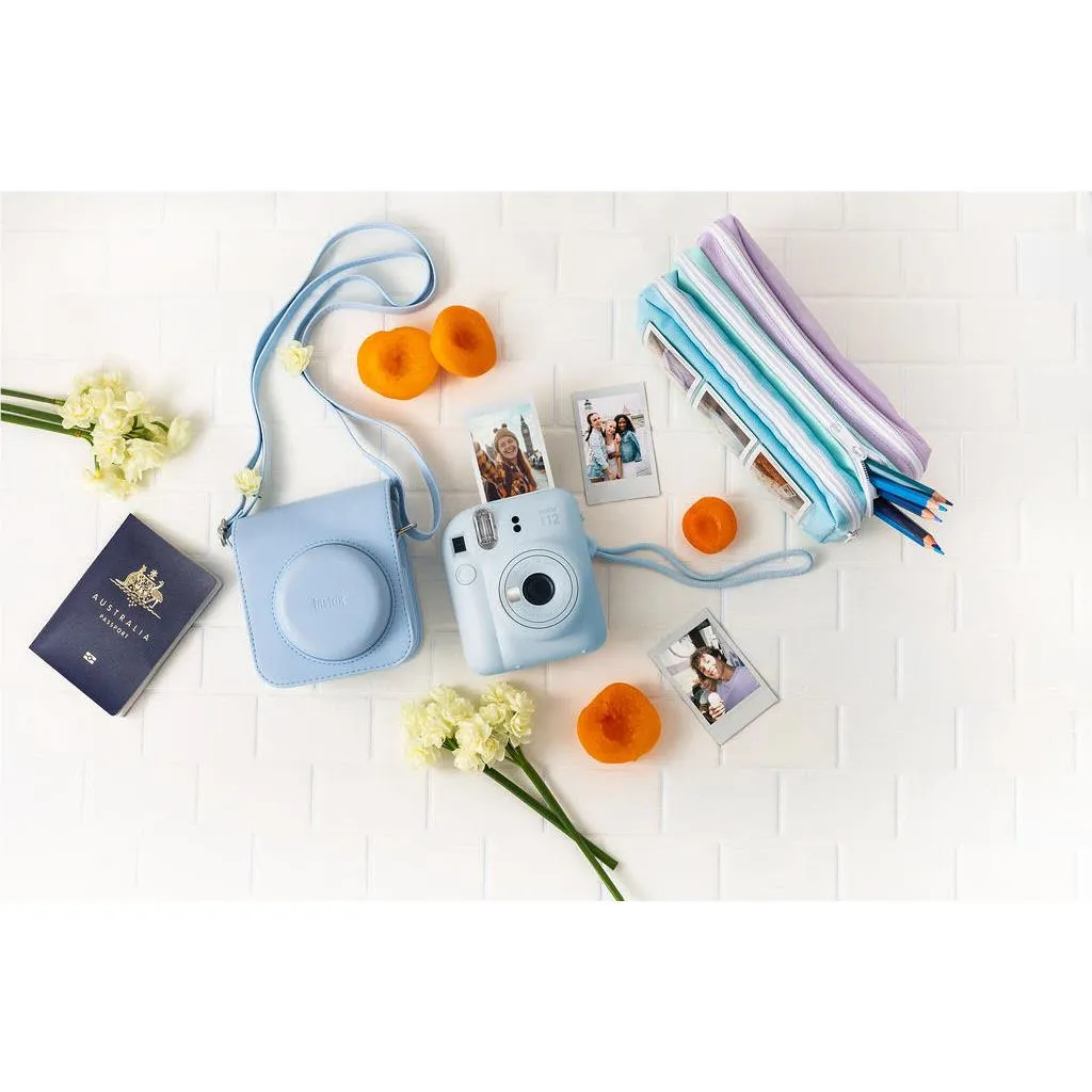 Fujifilm Instax Mini12 Creative Traveller Instant Photo Kit (Pastel Blue)