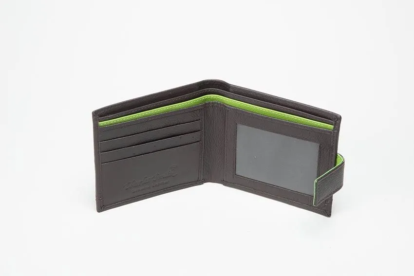 Gents Leather 11x10cm CSL RFID Wallet 614113