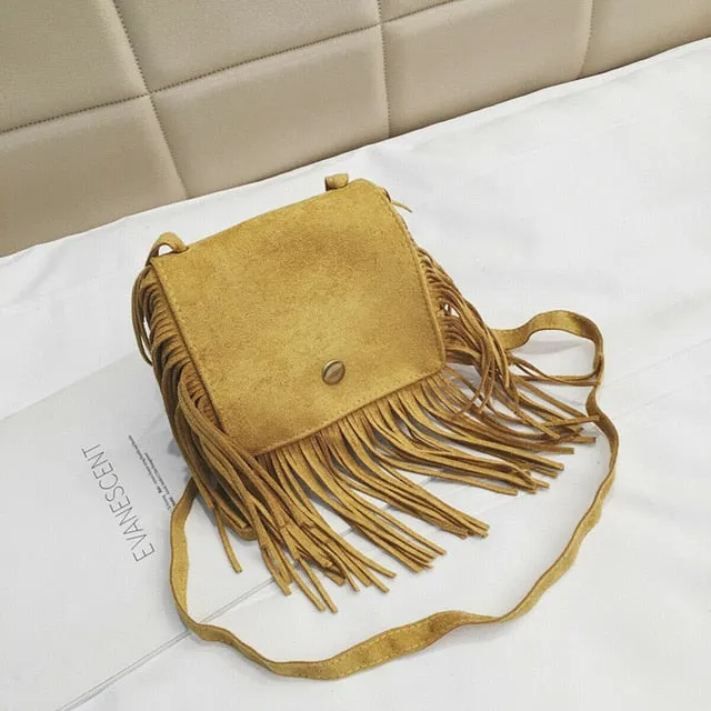 Get Fringed Crossbody Bag