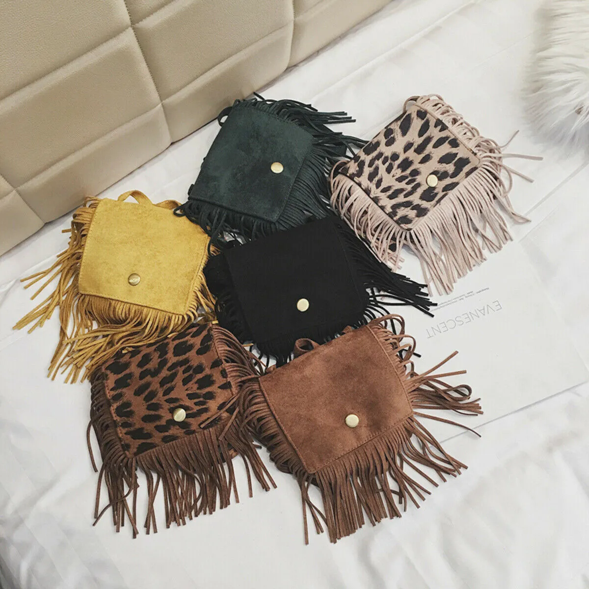 Get Fringed Crossbody Bag