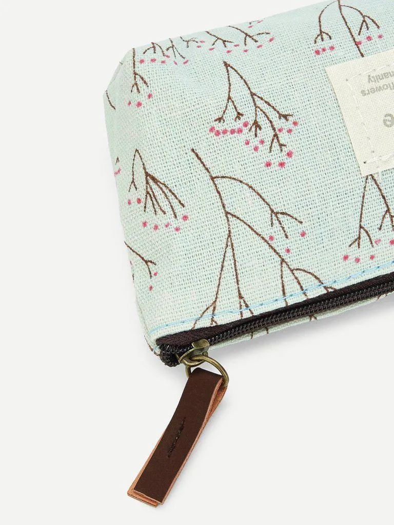 Graphic Print Pencil Case