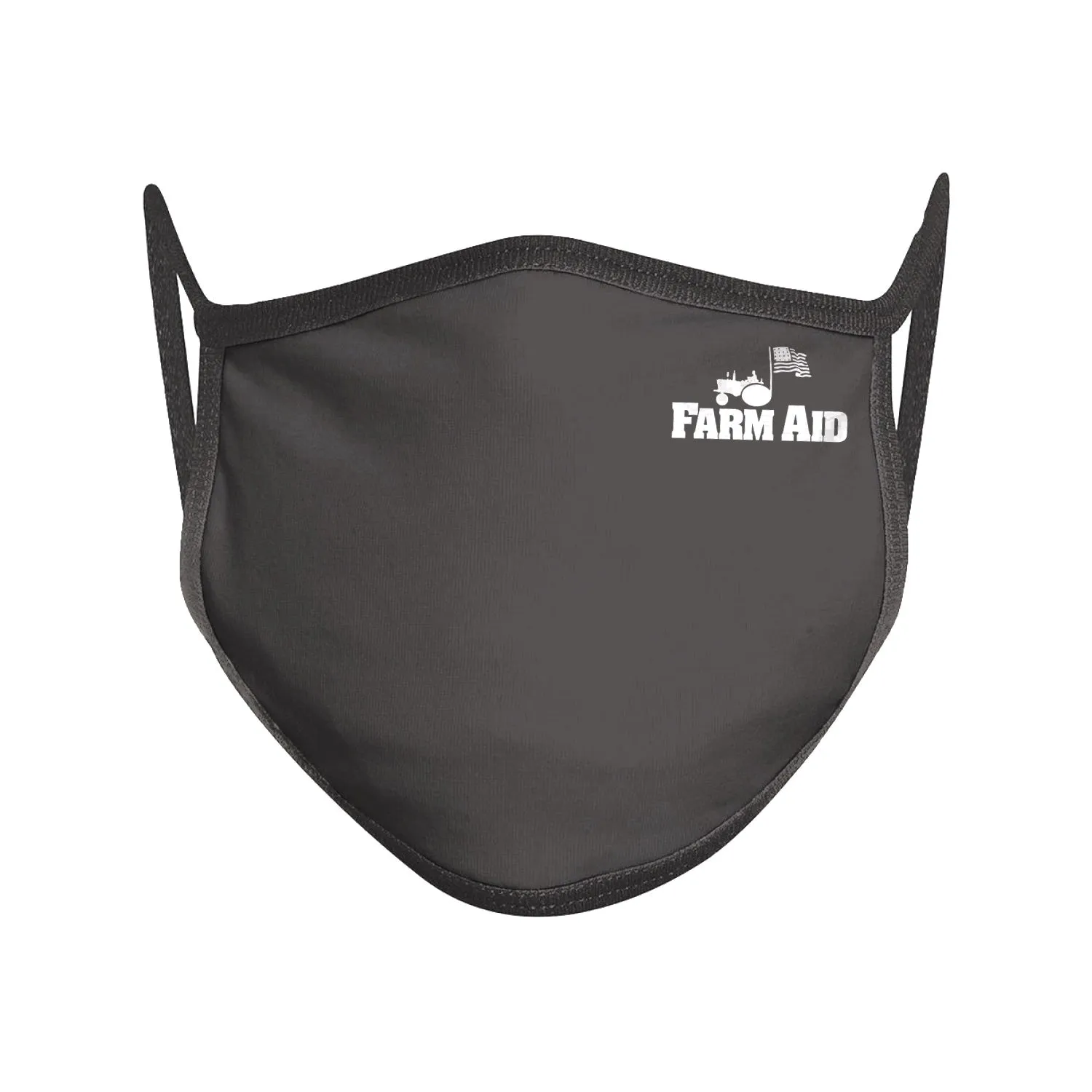 Grey Mask with Farm Aid Logo