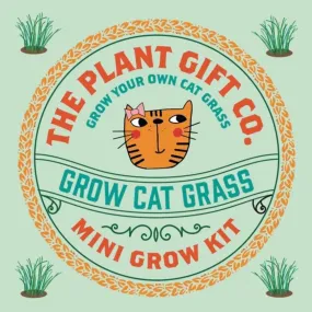 Grow Cat Grass Mini Grow Kit by The Plant Gift Co.