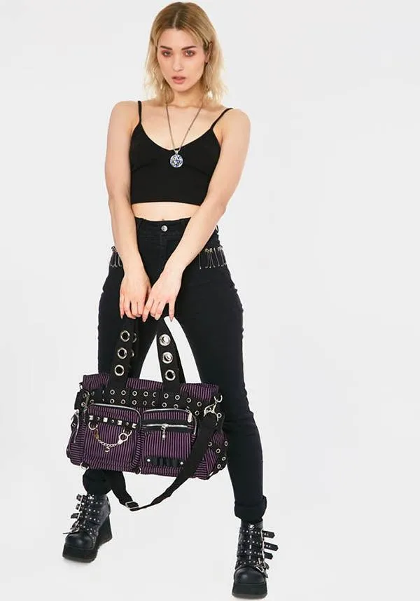 Handcuffs Purple Striped | BAG