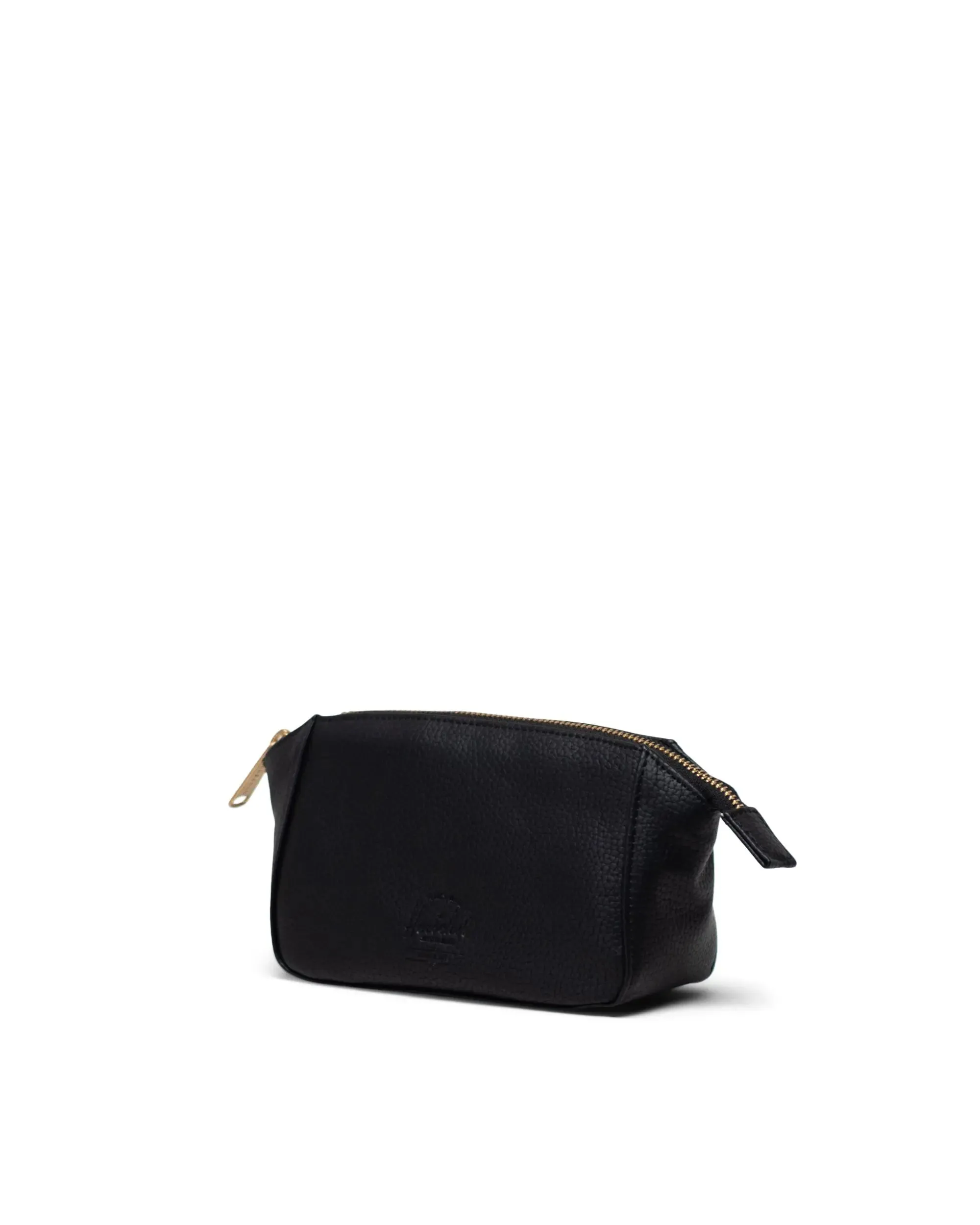 Herschel Milan Small Toiletry Vegan Leather Bag-Black