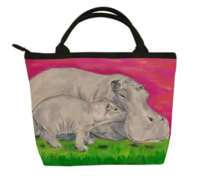 Hippo Kitten Purse -Communal Clan