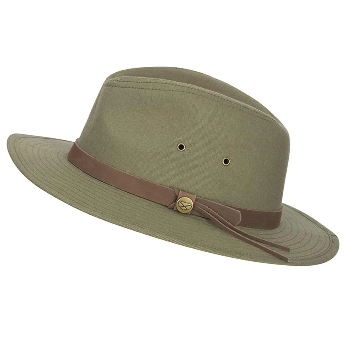 Hoggs of Fife Panmure Canvas Foldable Hat