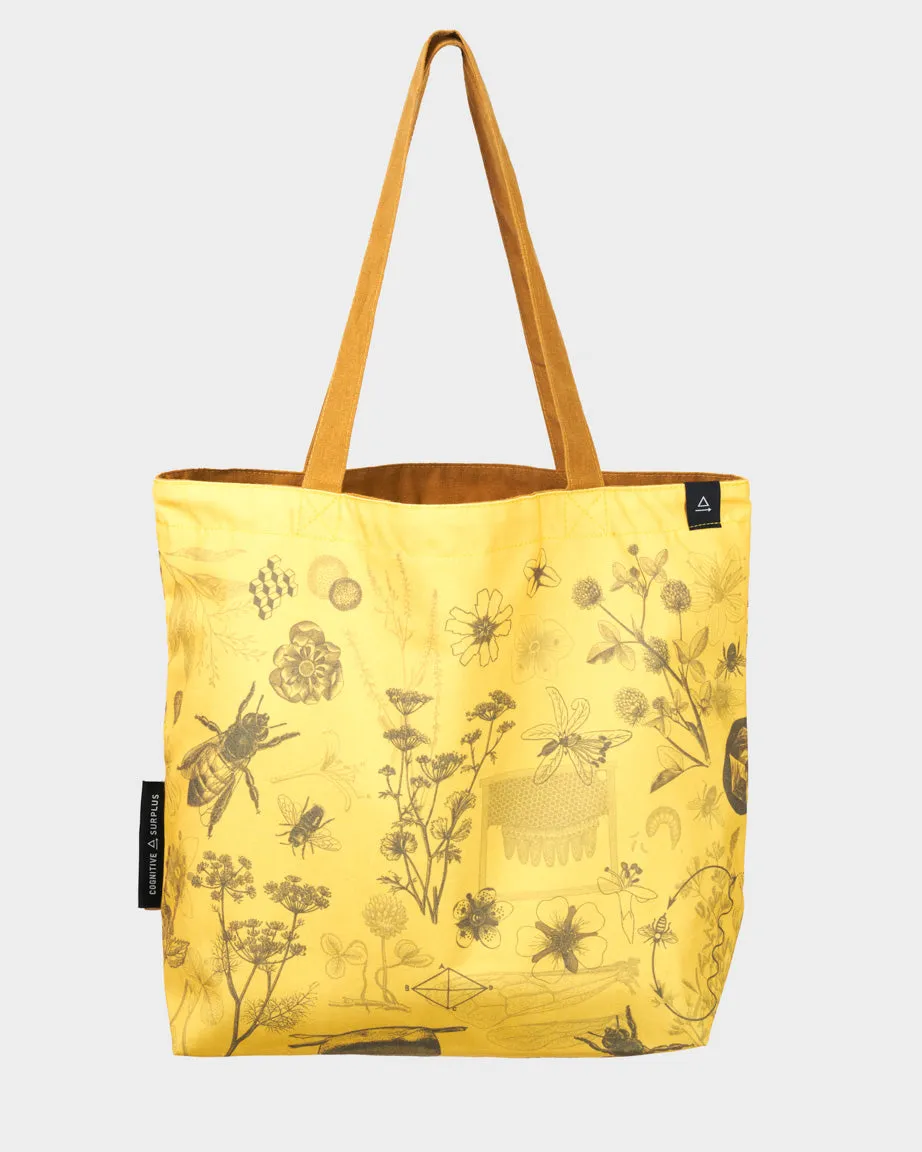 Honey Bee Canvas Shoulder Tote