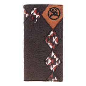 Hooey "Tahonta" Grid Pattern Rodeo Wallet