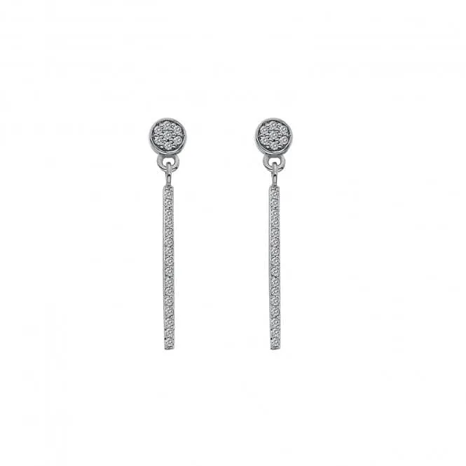 Hot Diamonds Tranquility White Gold Earrings GE128