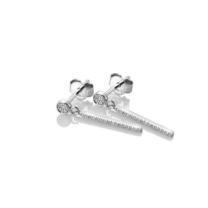 Hot Diamonds Tranquility White Gold Earrings GE128