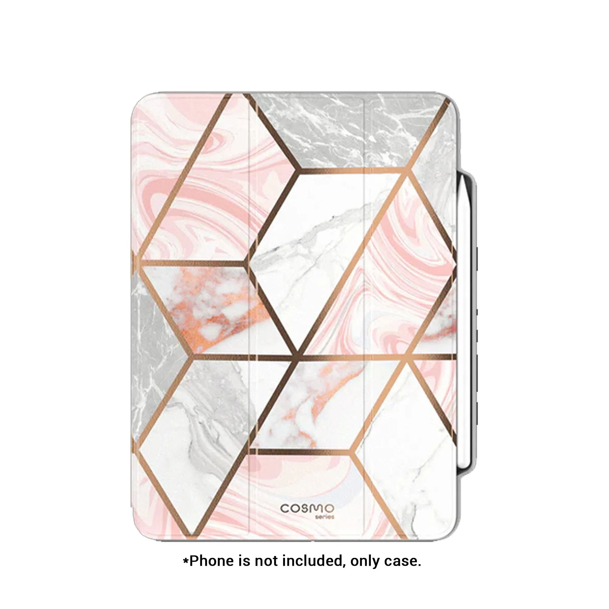 i-Blason Cosmo Case for iPad Air 11" / Air 13" ( 2024 ) M2 With Build In Built-in screen protector and Apple Pencil Holder - Marble