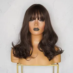 IMMY Chocolate Brown Fringe Wig