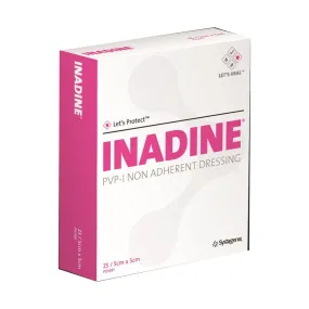 Inadine Wound Dressing 5 x 5cm 25 Pack