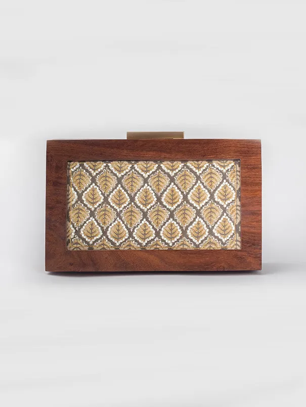 Jharokha Embroidered Clutch Bag