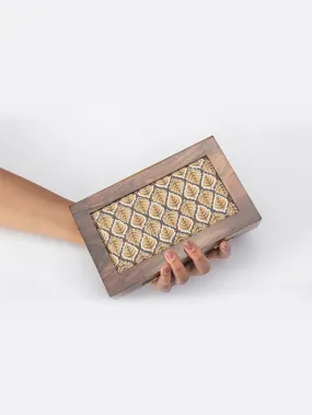 Jharokha Embroidered Clutch Bag