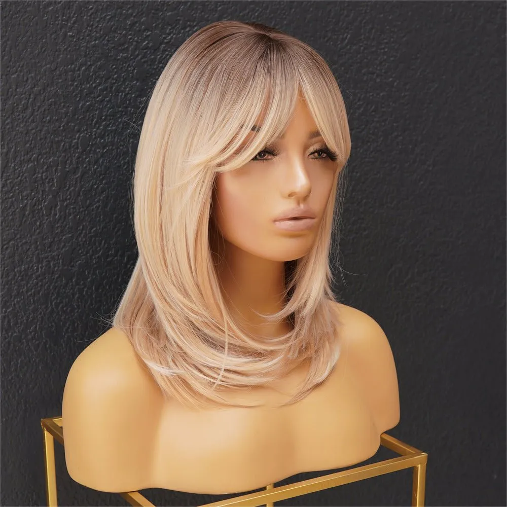 JULIE Blonde Ombre Fringe Wig