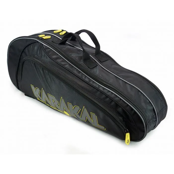 Karakal Pro Tour Match 4 Racket Bag - Shoulder Strap & Carry Handles