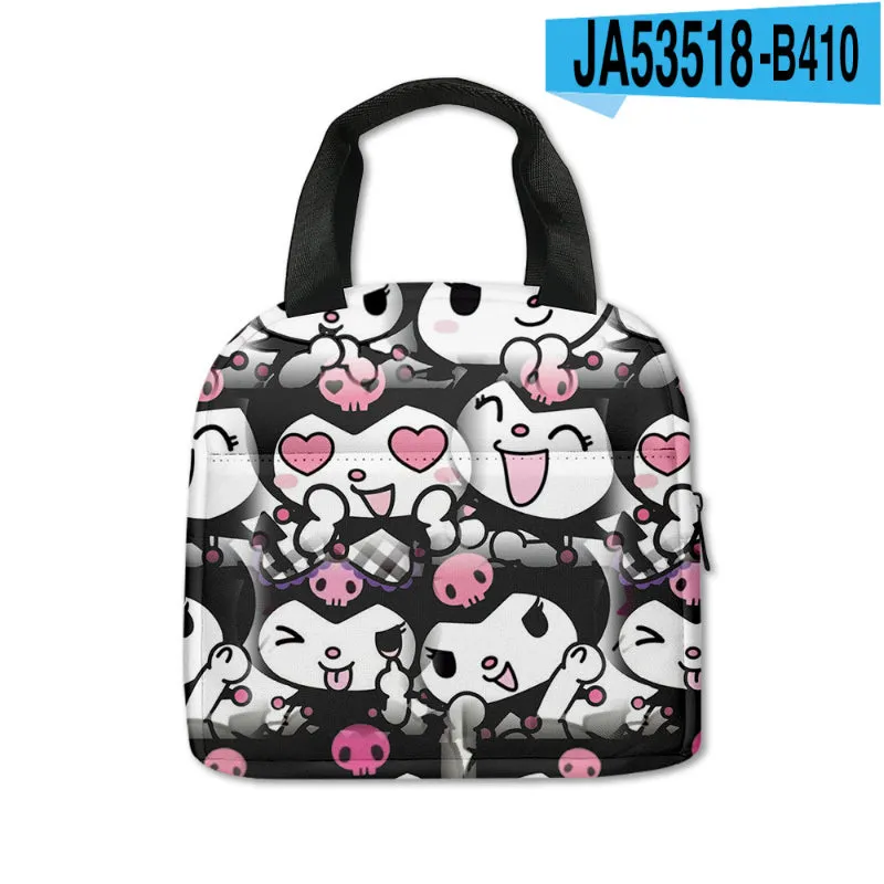 Kawaii Kuro Printed Picnic Bag KI600